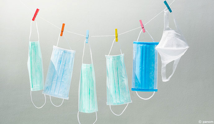 Masques chirurgicaux : vous pouvez les laver et les réutiliser !