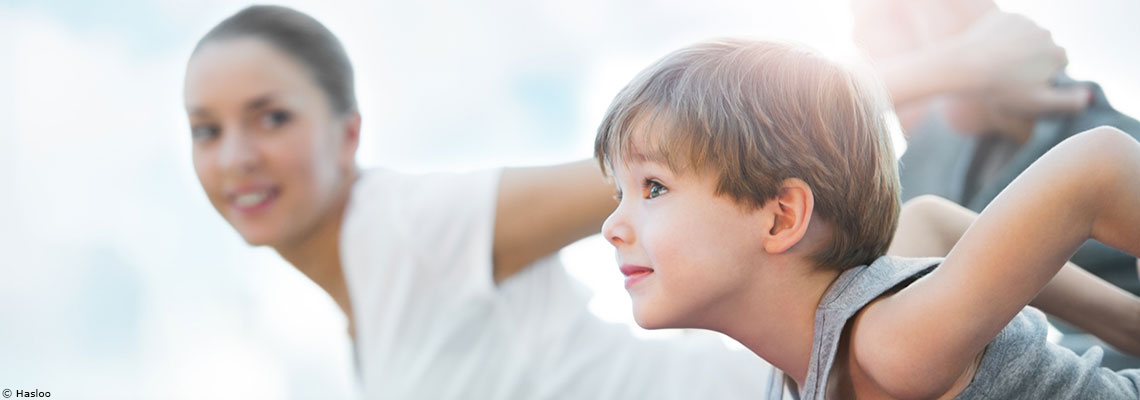 Du yoga en famille