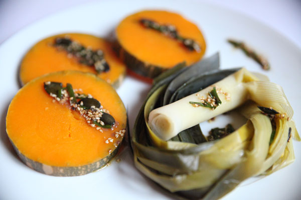 Butternut en vinaigrette