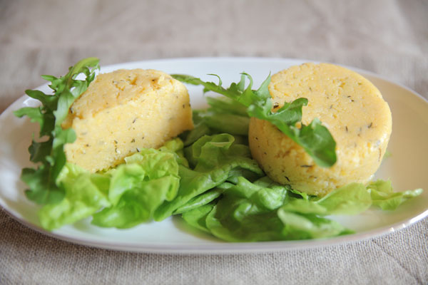 Polenta au thym