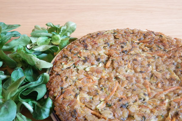 Galette de céréales à l'ortie
