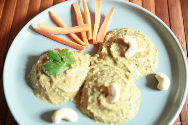 Houmous de lentilles corail à la graine de coriandre