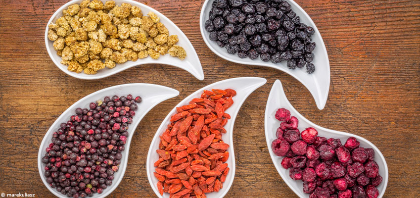 Les baies méconnues