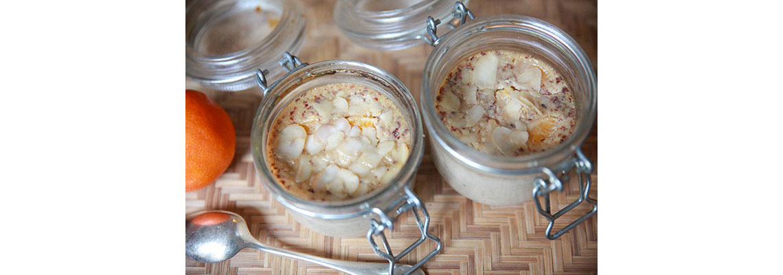 Flan aux clémentines